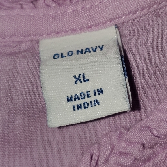 Sleeveless Pink Ruffle Top XL - Picture 4 of 7